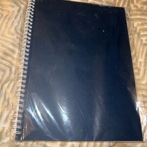 Spiral Notebook - Navy Blue Cover